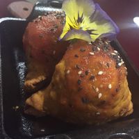 Samosas at Green Point in Cusco