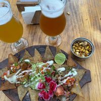 Nachos!  at Green Point in Cusco