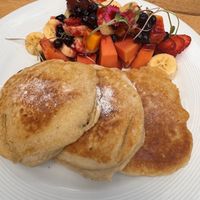 Pancakes  at Green Point in Cusco