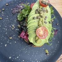 Avocado Brot   at Green Point in Cusco