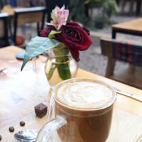 Latte   at Green Point in Cusco