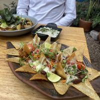 Nachos  at Green Point in Cusco