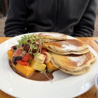 Pancakes  at Green Point in Cusco