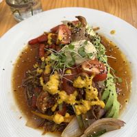 Hash brown  at Green Point in Cusco