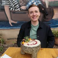 Quinoa porridge at Green Point in Cusco