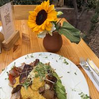 omlete  at Green Point in Cusco