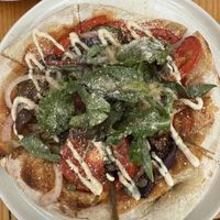 pizza  at Green Point in Cusco