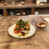 Vegan dish at Green Point in Cusco