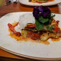 Lasagne  at Green Point in Cusco