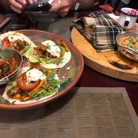 Taco for two!  at Green Point in Cusco