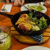 Samosas at Green Point in Cusco