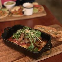 Lasagne at Green Point in Cusco