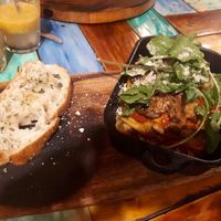 Lasagna at Green Point in Cusco