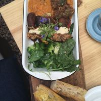 The English breakfast  at Green Point in Cusco