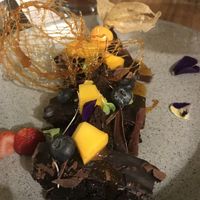 Cake at Green Point in Cusco