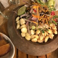 Ceviche at Green Point in Cusco