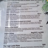 Great menu at Big Bear Eatery & Taphouse in Whitehorse