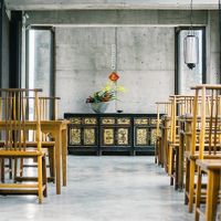 interior at Wang Tea House in Hualien