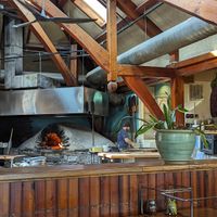 Atmosphere is bright and inviting at Flatbread Company in North Conway