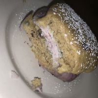 Inside of the whoopie pie  at Flatbread Company in North Conway