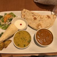 Dinner set  at Amara in Tokyo