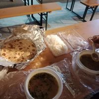 This is not the restaurant, but the sky tree terrace :) at Amara in Tokyo