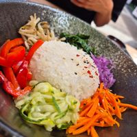 Bibimbap at Minari Korean Kitchen in Stellenbosch