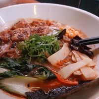 Veggie Ramen at Minari Korean Kitchen in Stellenbosch