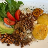 Bandeja andina  at La Cuchara in Quito