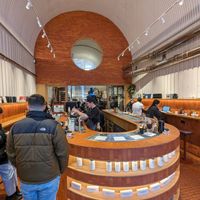 Inside at WatchHouse Roastery in South East London