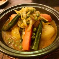 veg tagine at Casablanca Moroccan Restaurant in Nagoya