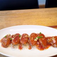vegetarian fish sweet and sour at Jujubetree in Shanghai
