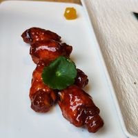 Lotus root with sticky sauce at Jujubetree in Shanghai