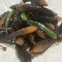 Mushroom and baby cucumber   at Jujubetree in Shanghai