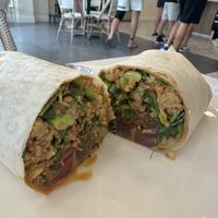 Ahi tuna wrap - vegan  at Carrot Express  in Weston