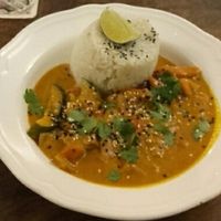 the Thai curry at Plevel in Prague