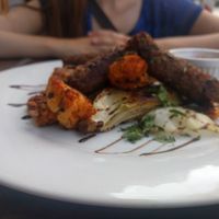 Main course at Plevel in Prague