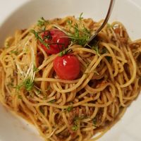 spaghetti at Plevel in Prague