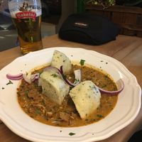 segedin goulash at Plevel in Prague