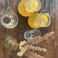 Homemade limonade  at Plevel in Prague