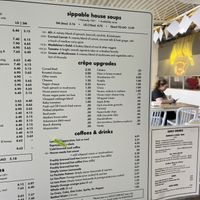 Menu  at Crêpes Paulette Fayetteville in Fayetteville