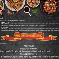 Vegetarian menu II at Pizzeria All'Orsetto in Merano