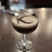 Espresso martini   at The Kingstide in Charleston
