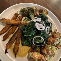 Veggie platter   at The Kingstide in Charleston