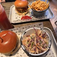 Slaw was great too!  at Fat Hippo in Edinburgh