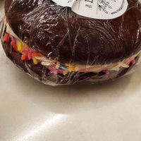 woopie pie with sprinkles at The Bakery  in Pepperell