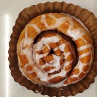 Cinamon roll at The Bakery  in Pepperell