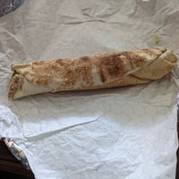 Hummus garden rolled pita at Aladdin's Eatery in Powell