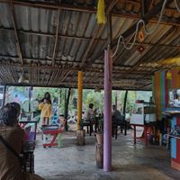 Inside at Rainbow in Koh Phayam