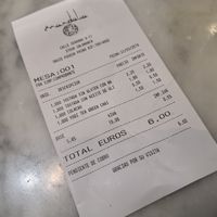 Ticket desayuno at Cafe Mandala in Salamanca